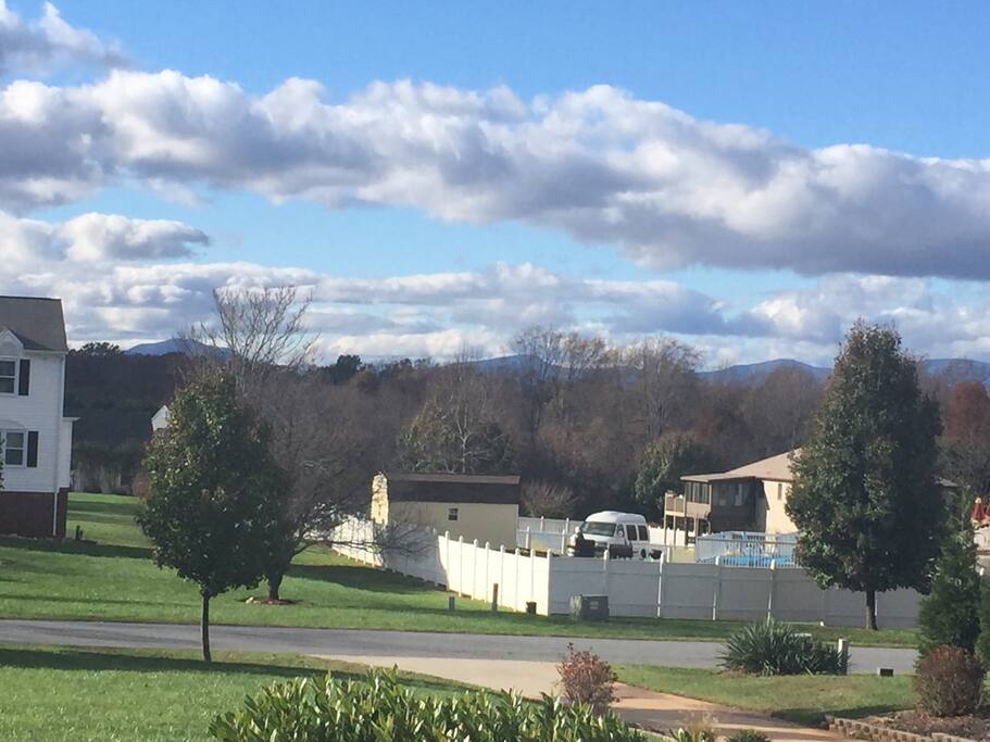 Beautiful views of peaks of otter