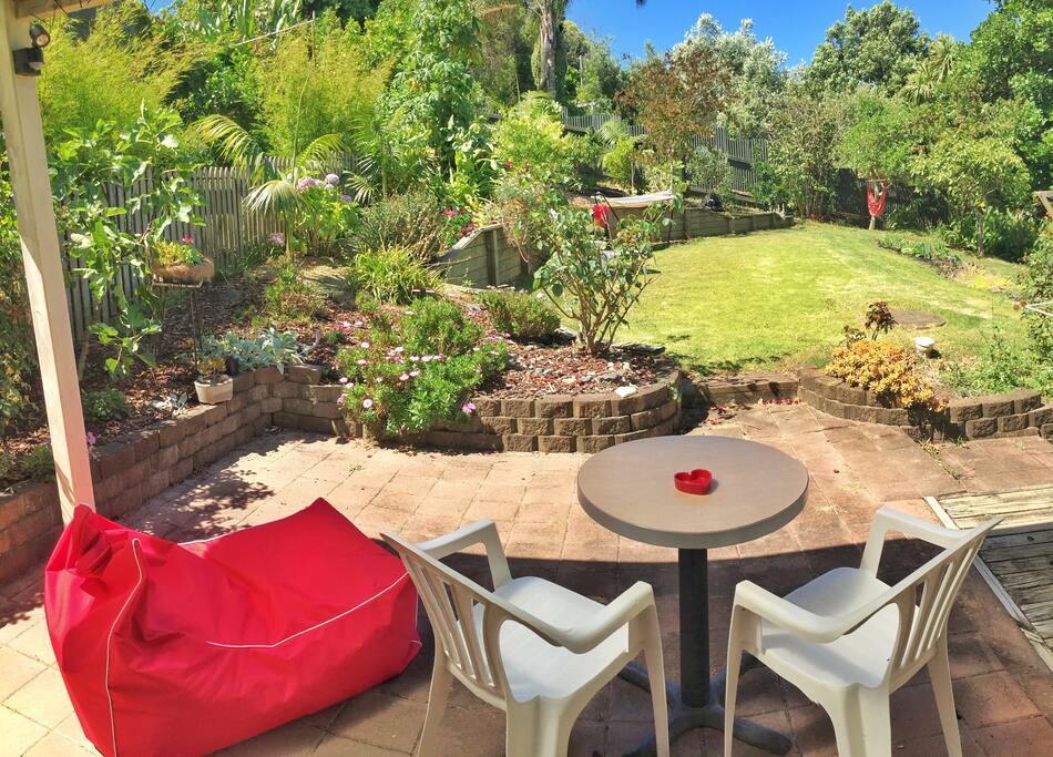Back garden