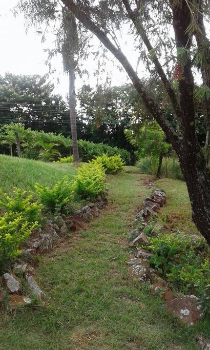 acesso à horta
