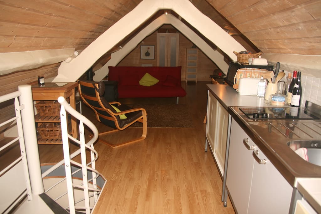 Kitchen/living area