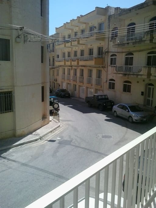 The road from the Balcony