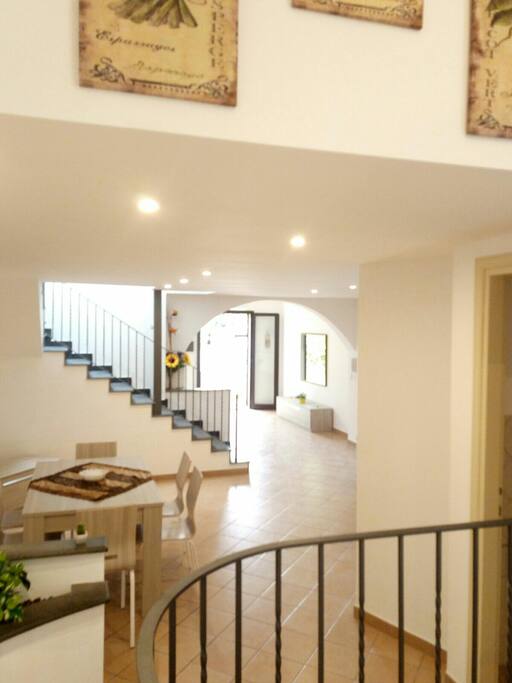 panoramica dalla cucina