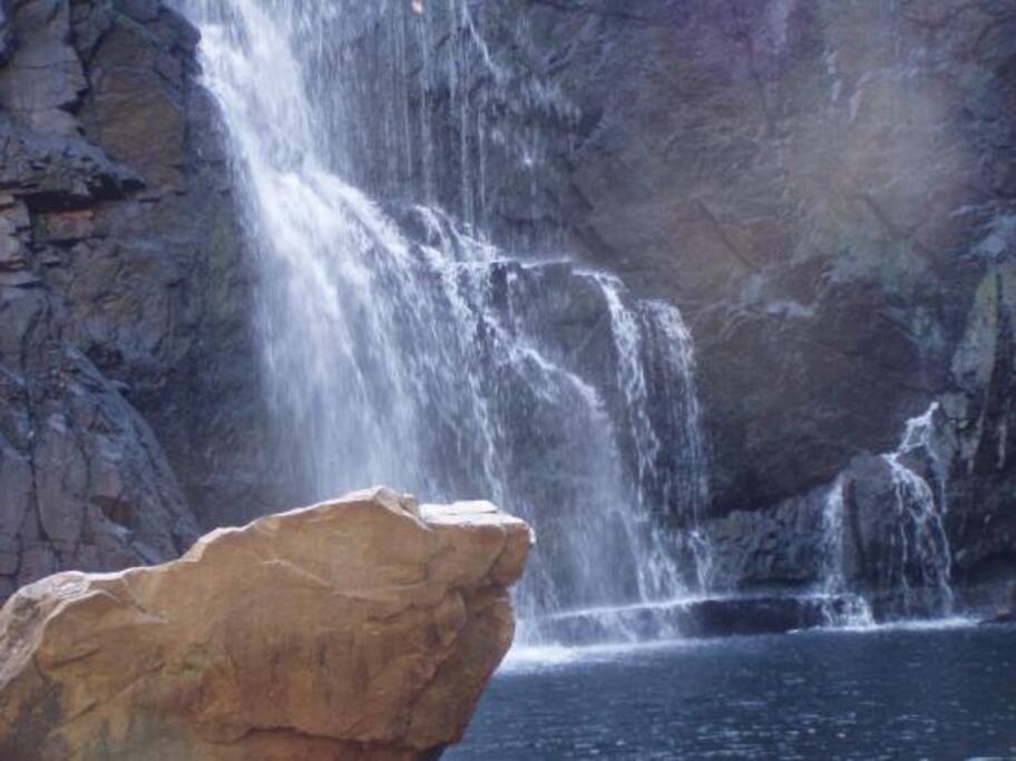 McKenzies Falls is a popular attraction in the Grampians