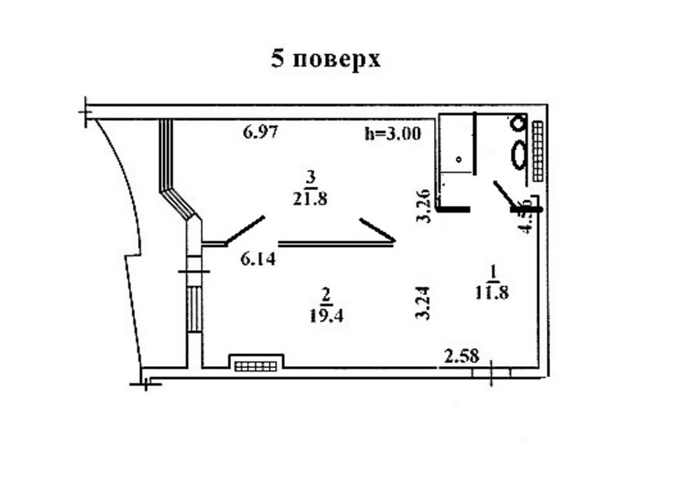 Plan of the flat