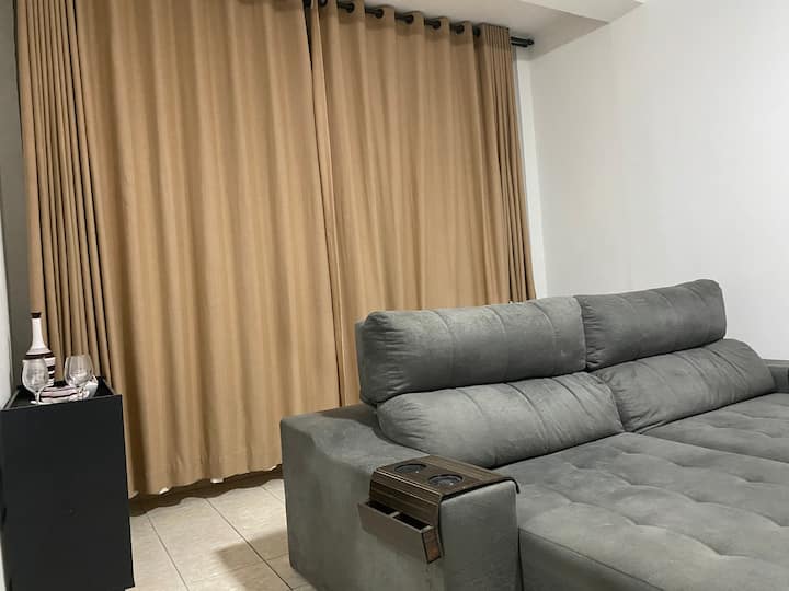 Ap74 Pé Na Areia Na Praia Do Gonzaga Tudo Perto - Santos