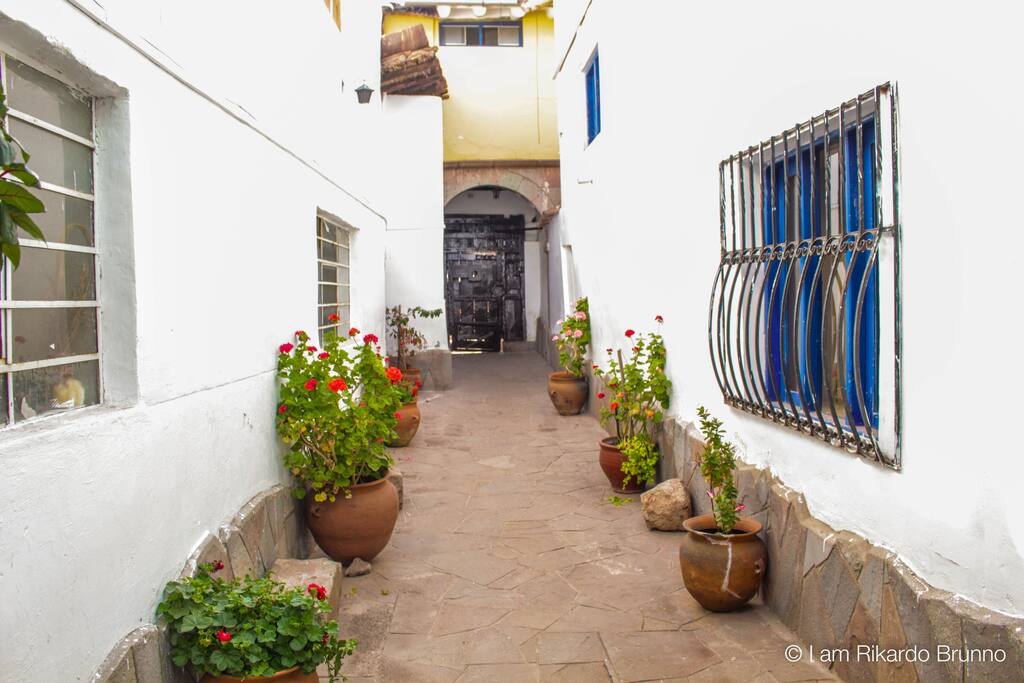 Entrance to the lofts