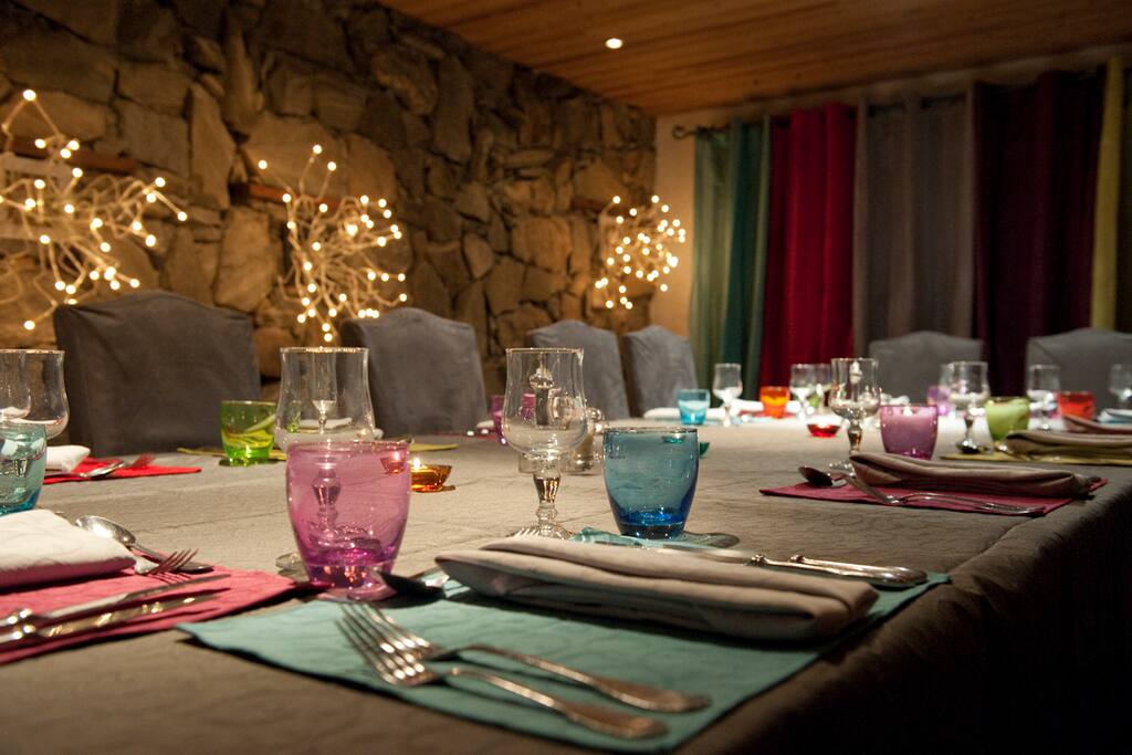 Enjoy delicious meals in our stylish dining room