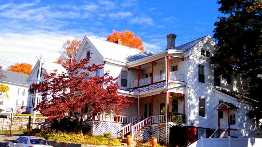 Spacious room at Victorian house