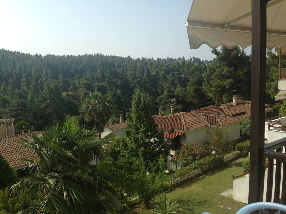 View from the balcony