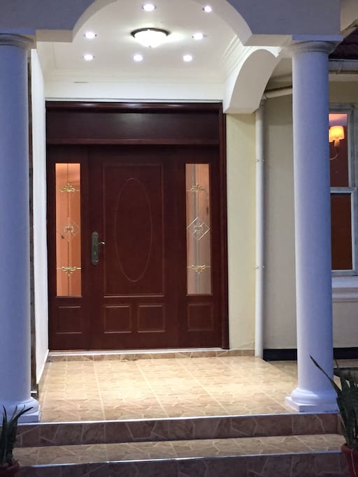 Secure, tamper-proof front entrance
