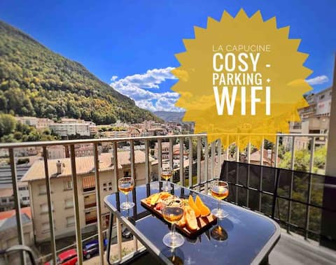 La Capucine - Bright with balcony and parking
