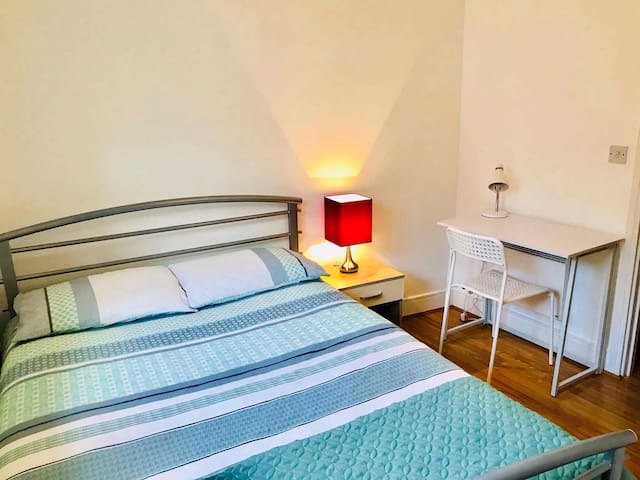 Double bedroom with private bath.