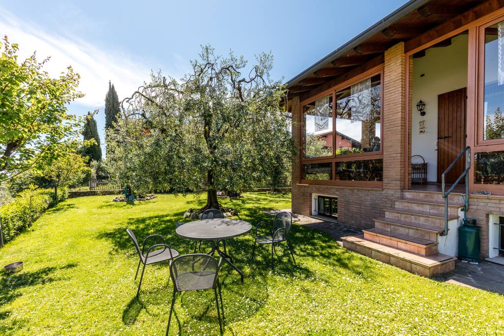 giardino con vista castello