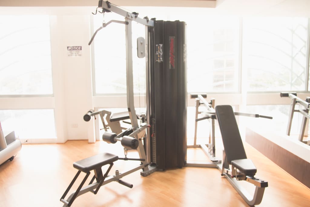 Access to workout gym and onsite trainers