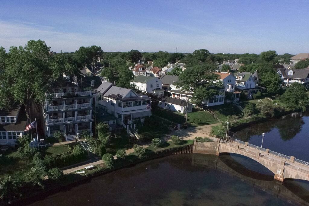 Bridge to Downtown Asbury