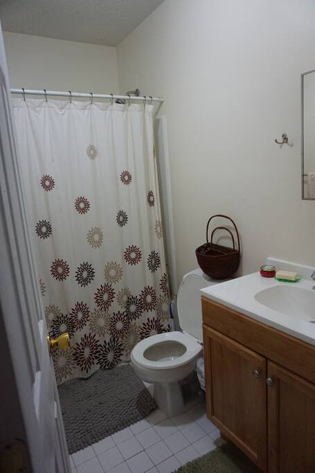 Main, full bathroom