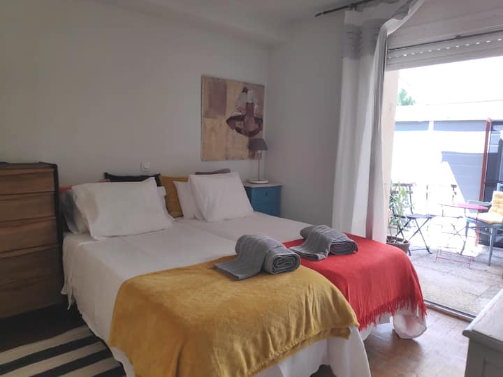 Habitación Con Terraza - Madrid