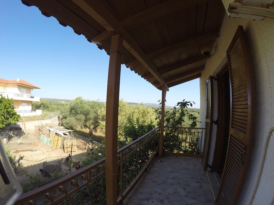ausblick von der veranda