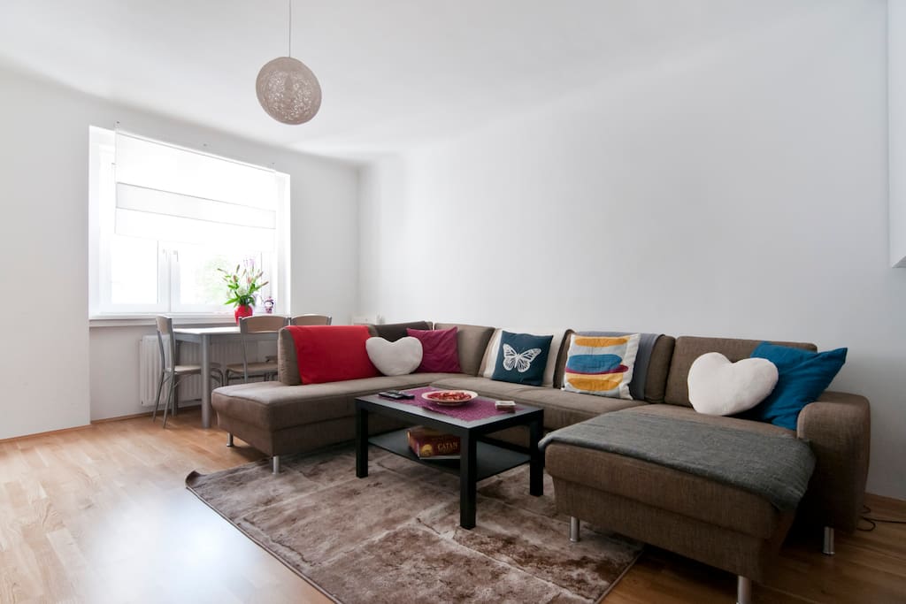 Space to rest for up to 7 people, also designed for a good night sleep