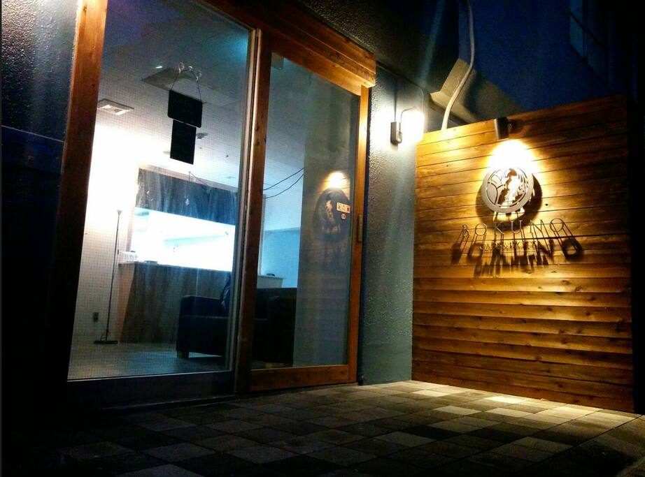 entrance