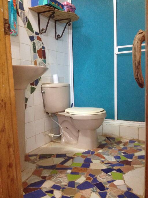 Baño compartido