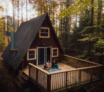 Warm Pine A-frame Nestled In The Trees!