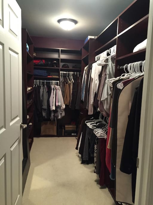 Huge Walk-in Closet