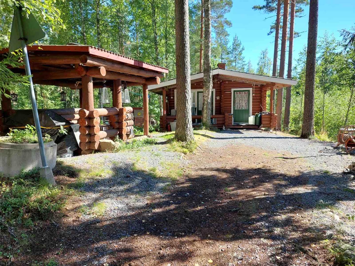 Kiva Mökki Rauhallisessa Paikassa Länsi-aureessa 3