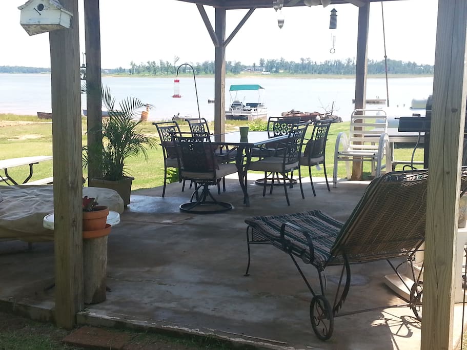 Covered picnic area
