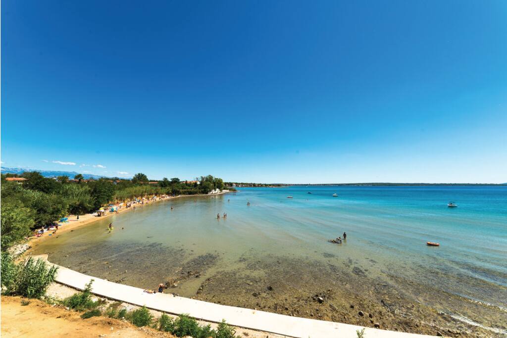Sandy beach