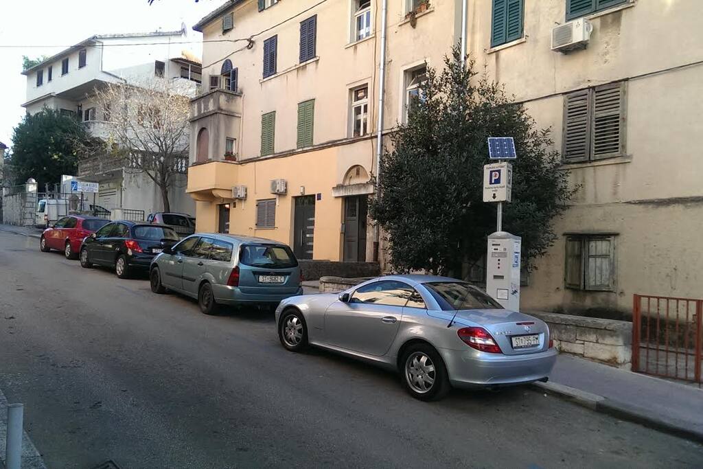 Street and building