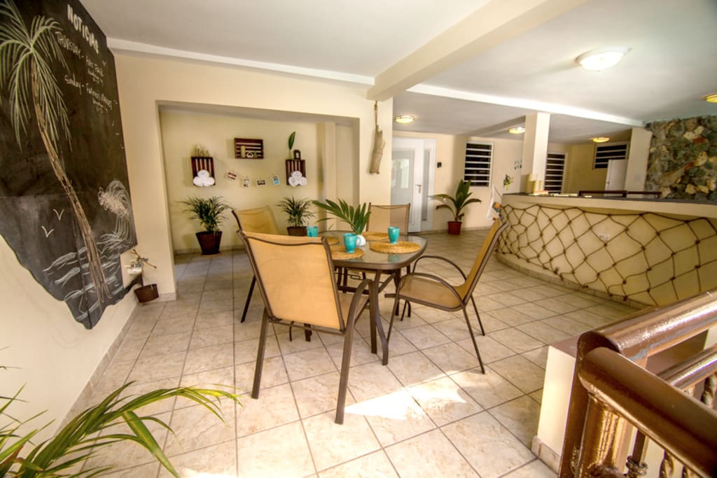 Lounge outside your entrance