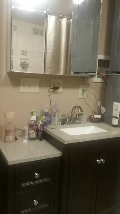 upstairs vanity