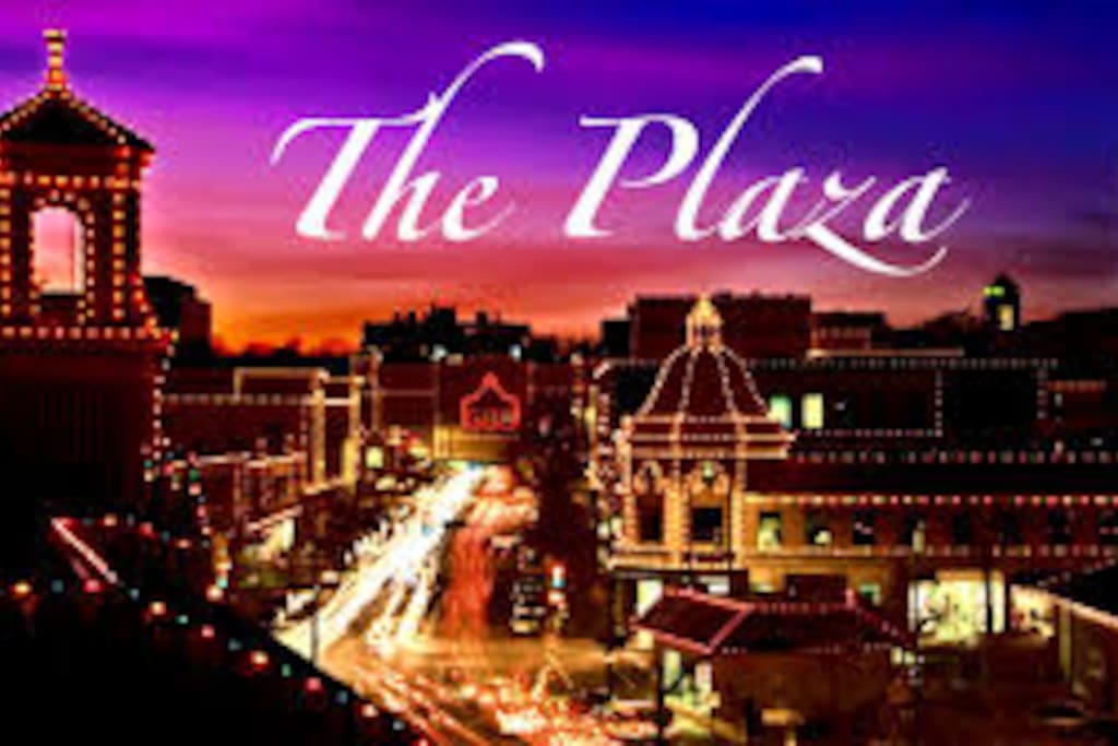 I'm located less than 1 mile / less than a 5 min drive to the famous Country Club Plaza dinner, drinks, shopping, or go see a movie.