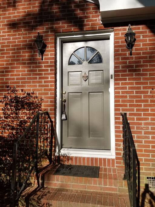 Seperate entrance with key pad