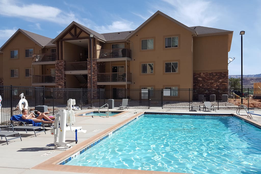Pool and hot tub