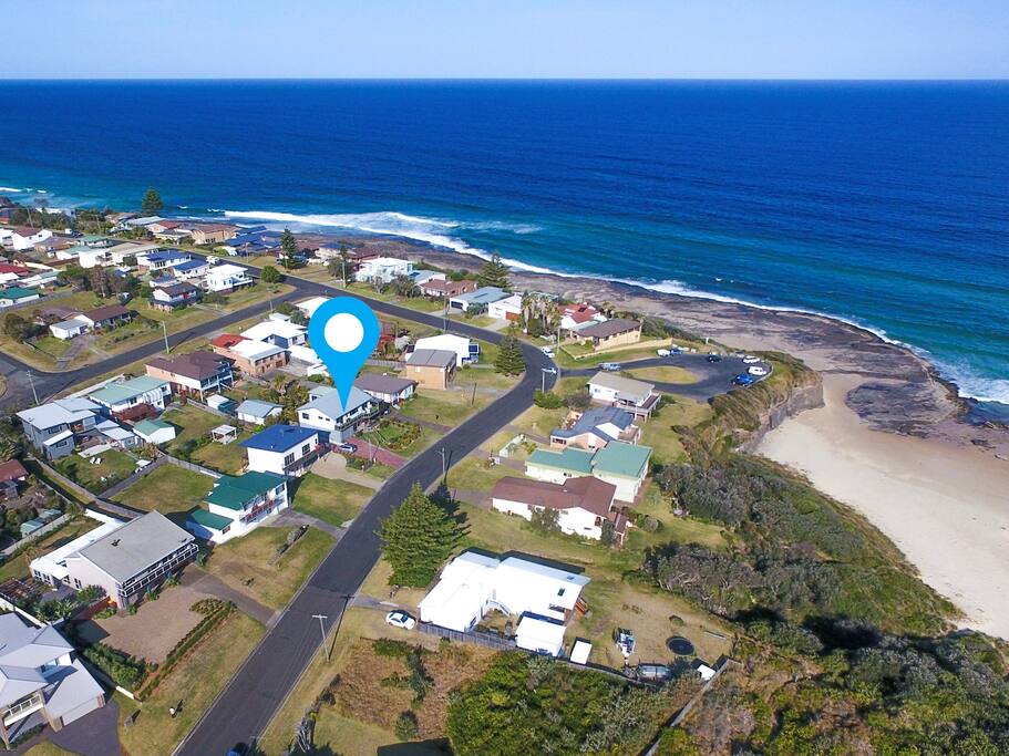 Aerial location shot