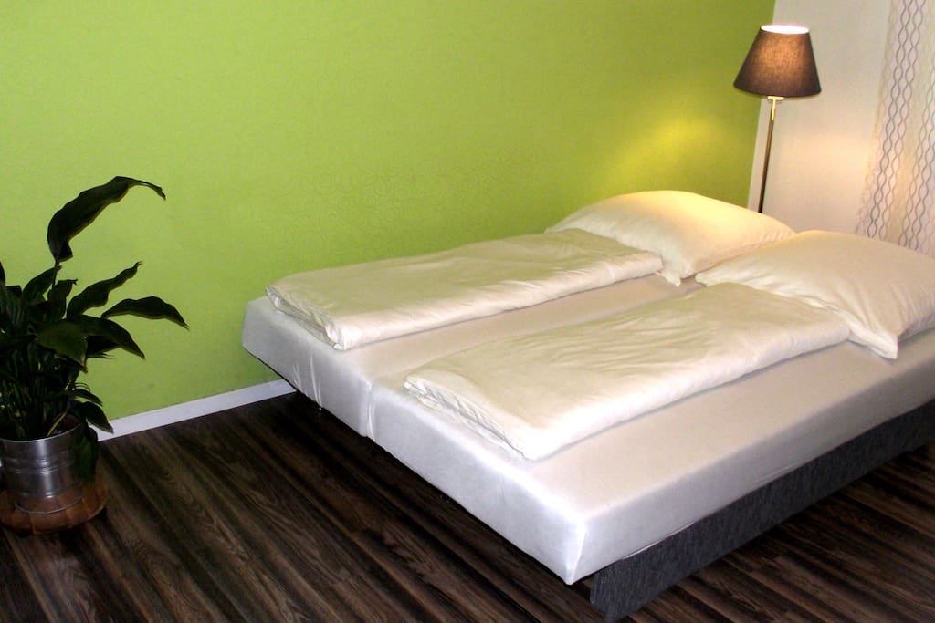 Schlafcouch im Wohnzimmer