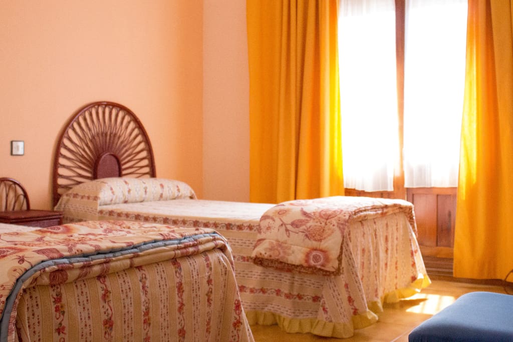 Habitación salmón