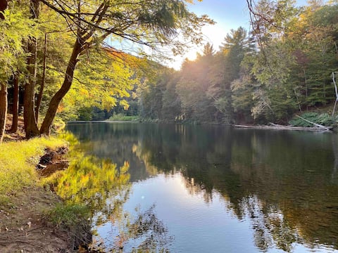 The Vortex cabin -  Loyalsock creek, Sullivan Co.