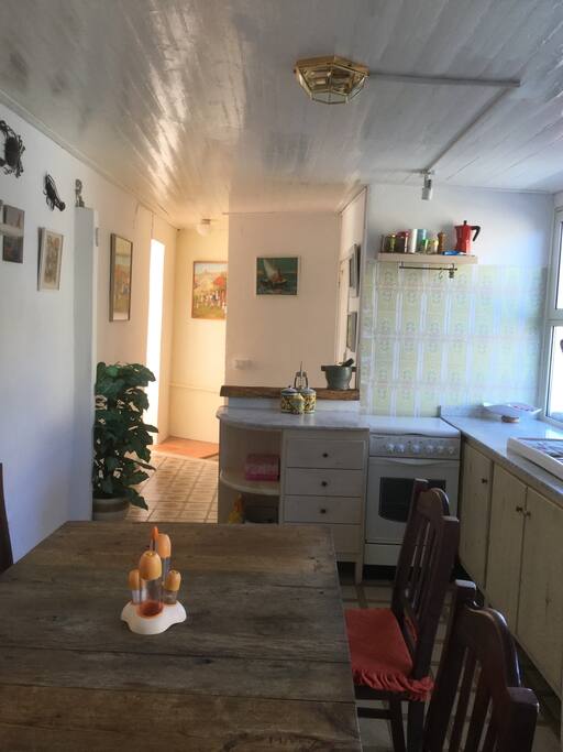köket med två terrasser