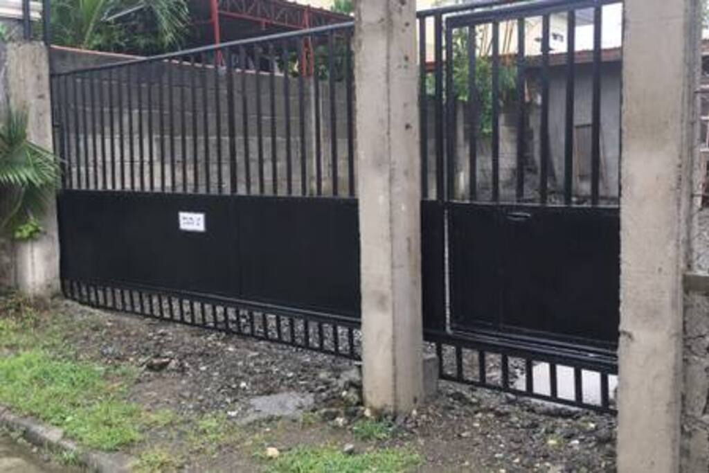 the gate