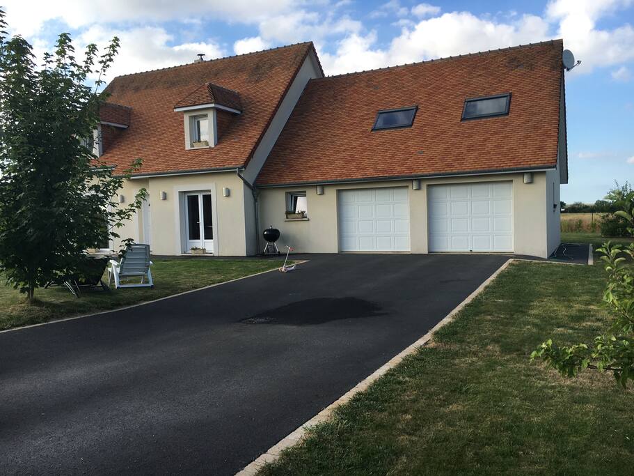 entree avec double garage