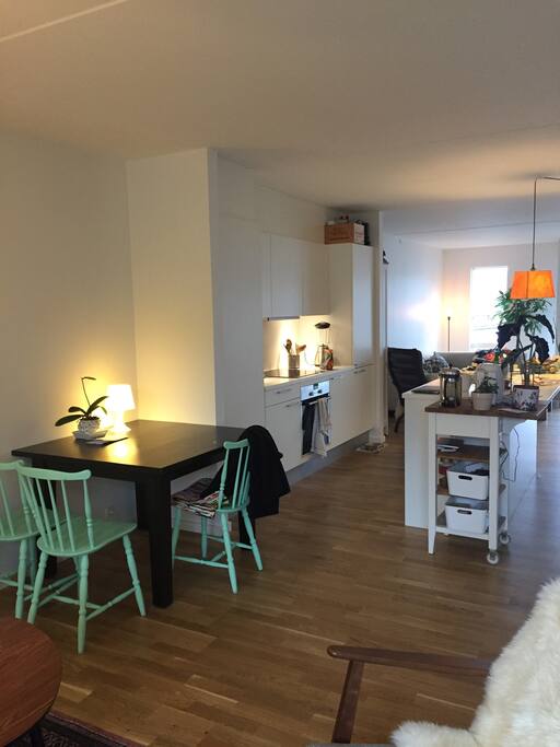 Kitchen (black table is not there anymore though)