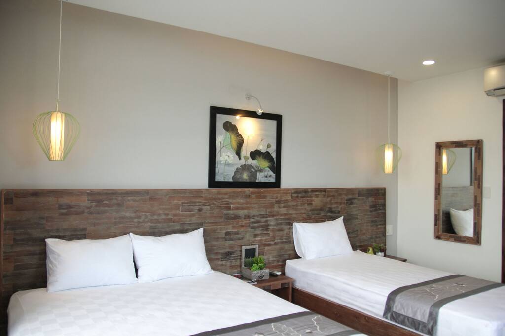 Phòng gia đình của chúng tôi cho 3 khách 