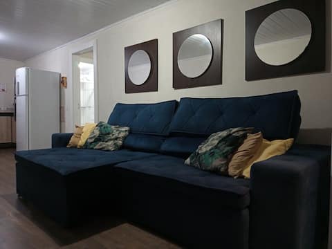 Top performing Airbnb: Space with garage in SJP, near Curitiba airport in São José Dos Pinhais