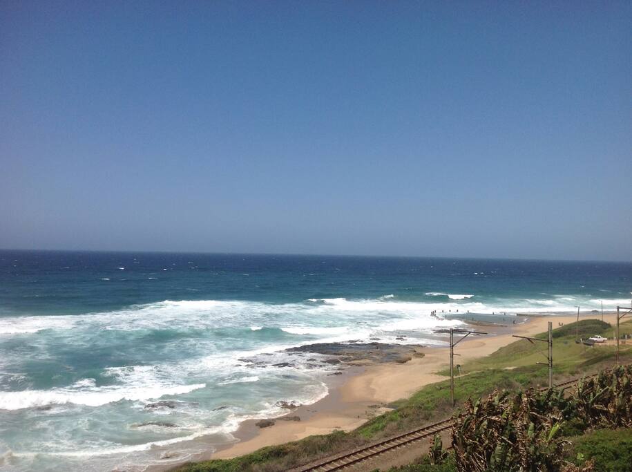 View of the tidal pool