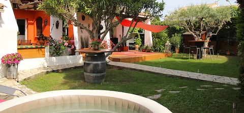 Beautiful 3-star Zen villa with Jacuzzi (summer)