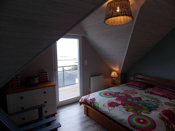 Chumba cha kutazama bahari.