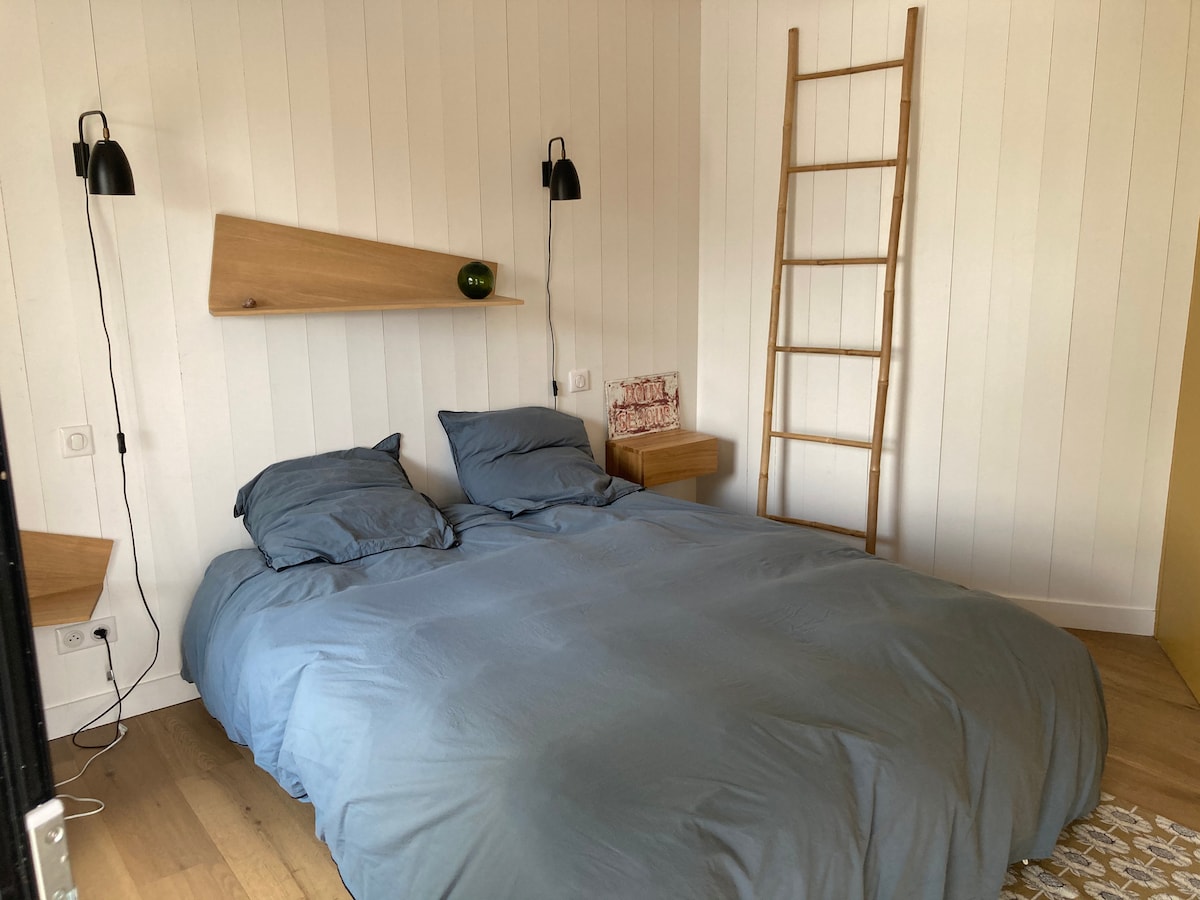 חדר שינה מיטה זוגית נספח